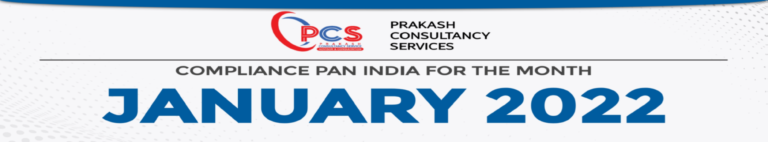 Compliance Calendar Jan -2022