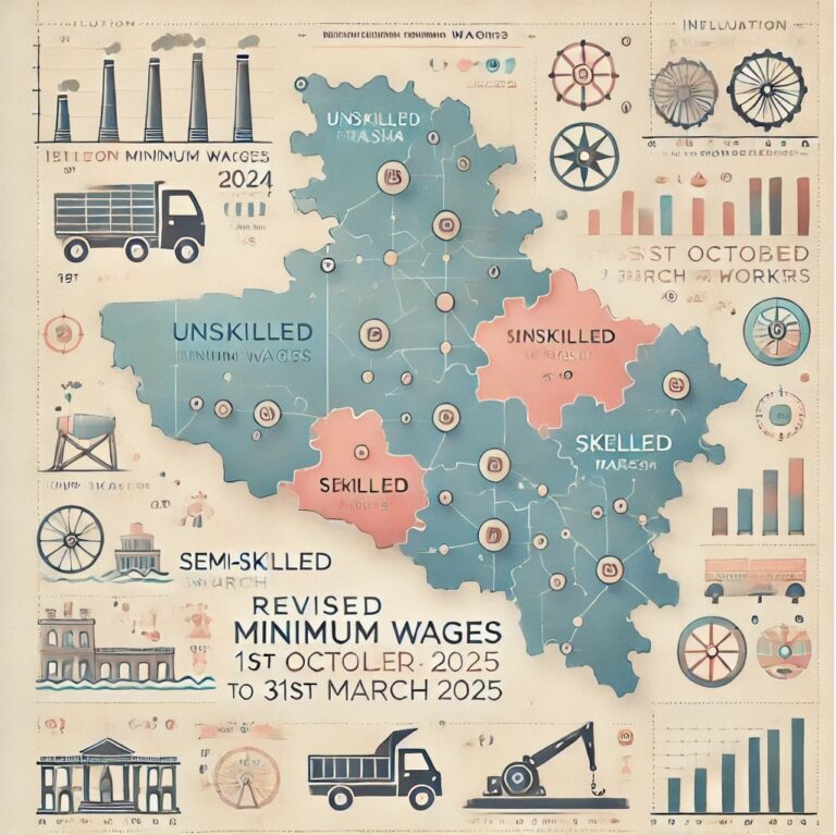 Revised Minimum Wages in Uttar Pradesh Effective from 1st October 2024 to 31st March 2025: A Complete Guide