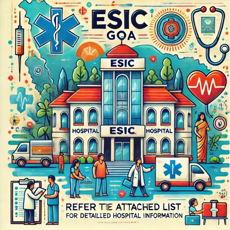 ESIC Goa Tie-Up Hospitals: Complete List for Insured Persons and Dependents