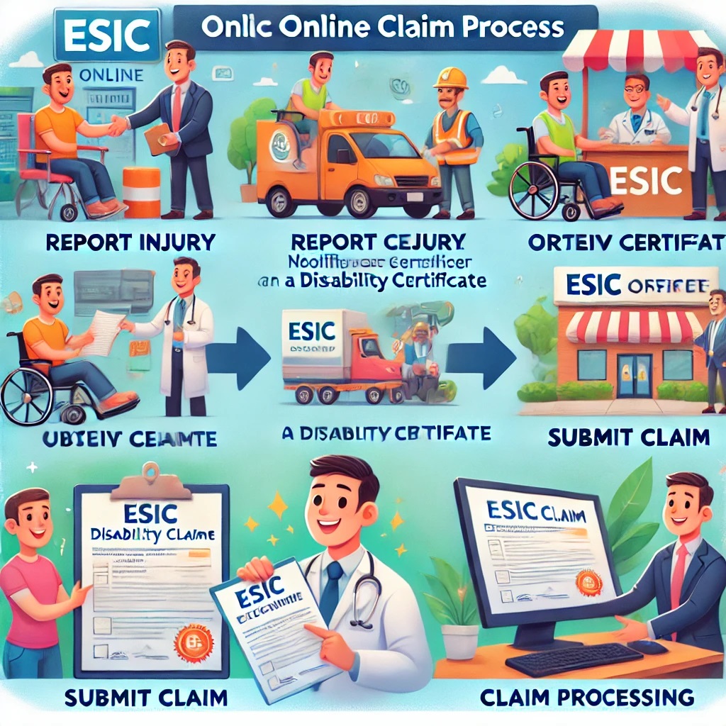 Important Update: ESIC Online Claim Process for Disability Benefits
