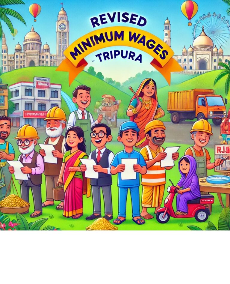 Revised Minimum Wage Rates in Tripura: Key Updates for October 2024