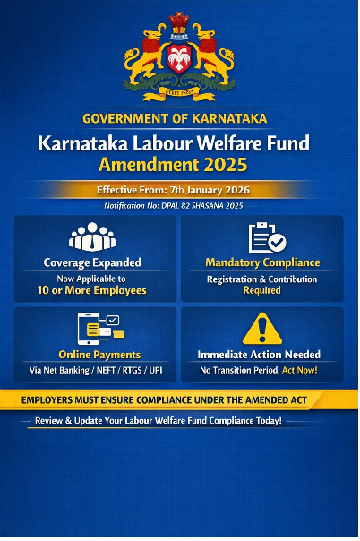 Karnataka Labour Welfare Fund (Amendment) Act, 2025